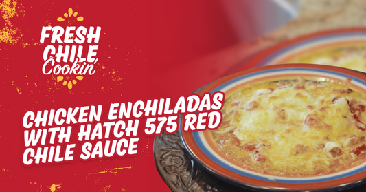 Easy Chicken Enchiladas with Hatch 575 Red Chile Sauce | Ready in 30 Minutes!