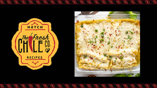 Hatch Green Chile Chicken Enchilada Recipe