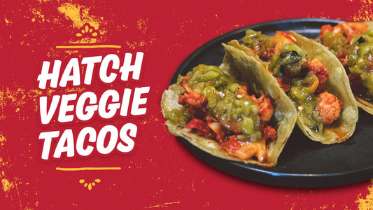 Hatch Green Chile Veggie Tacos Recipe