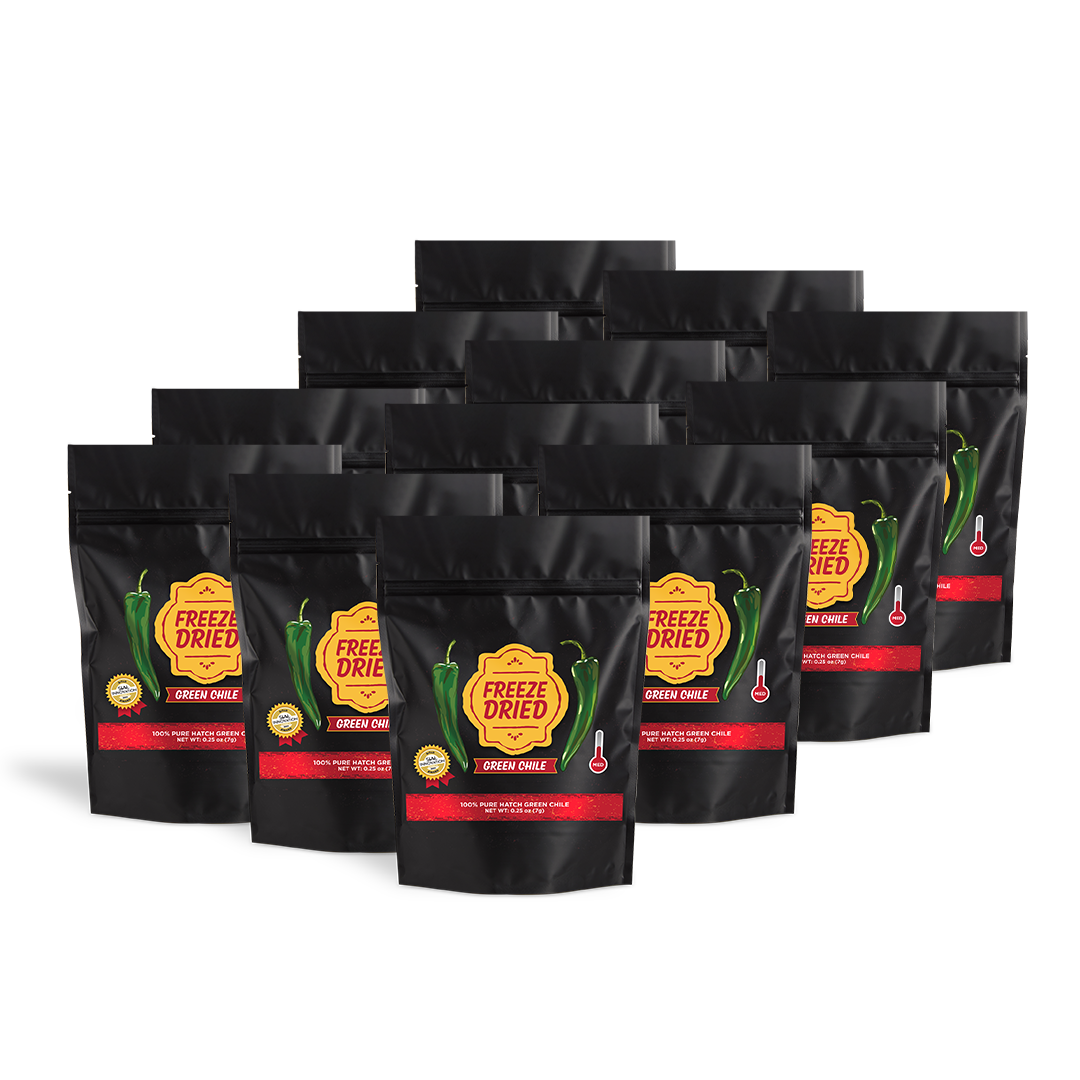 Freeze-Dried Chopped Hatch Green Chile Packs