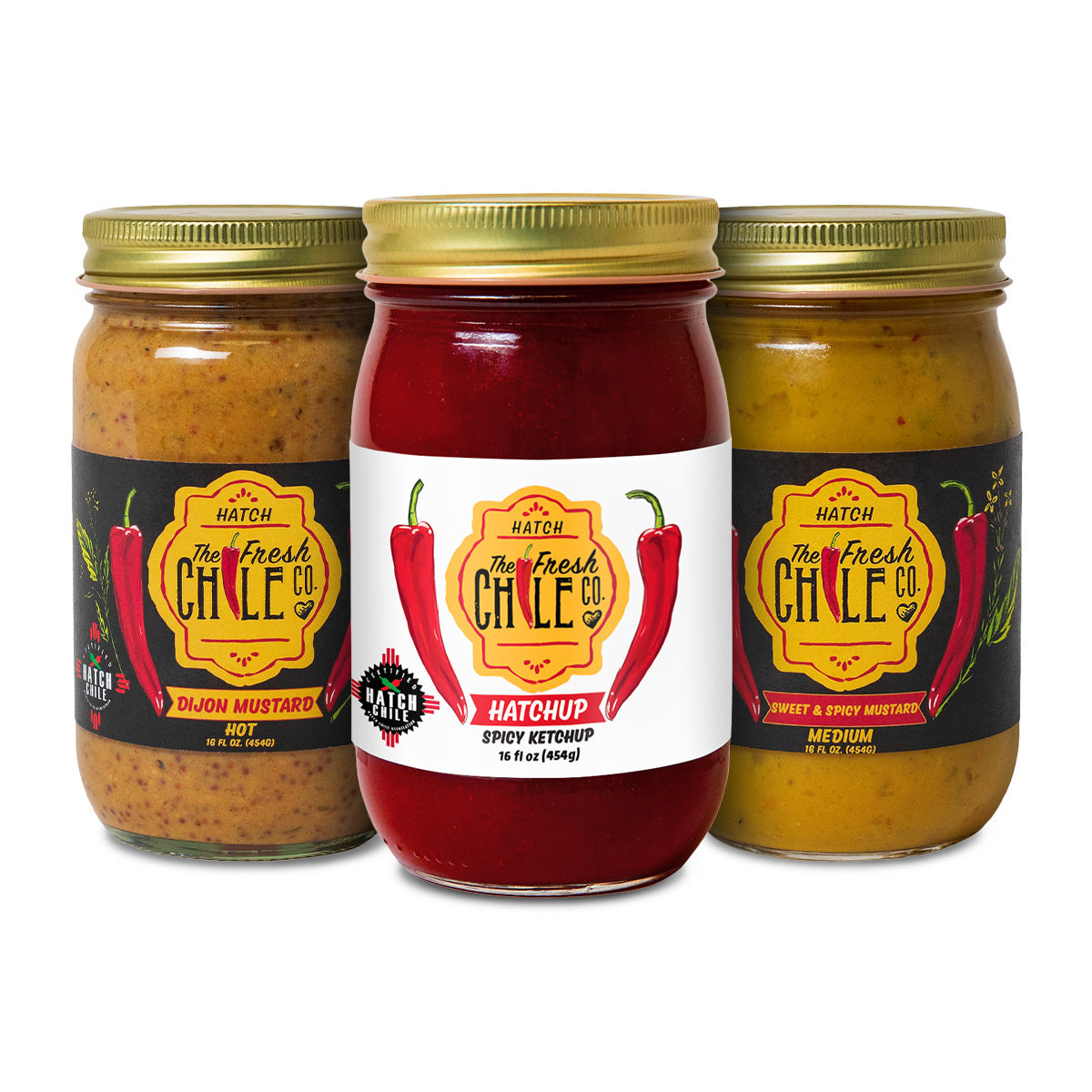 Hatchup & Mustard (Variety 3 Pack)