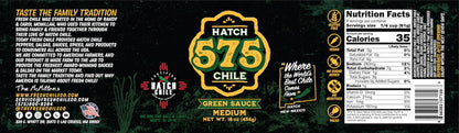 575 Hatch Green Chile Sauce