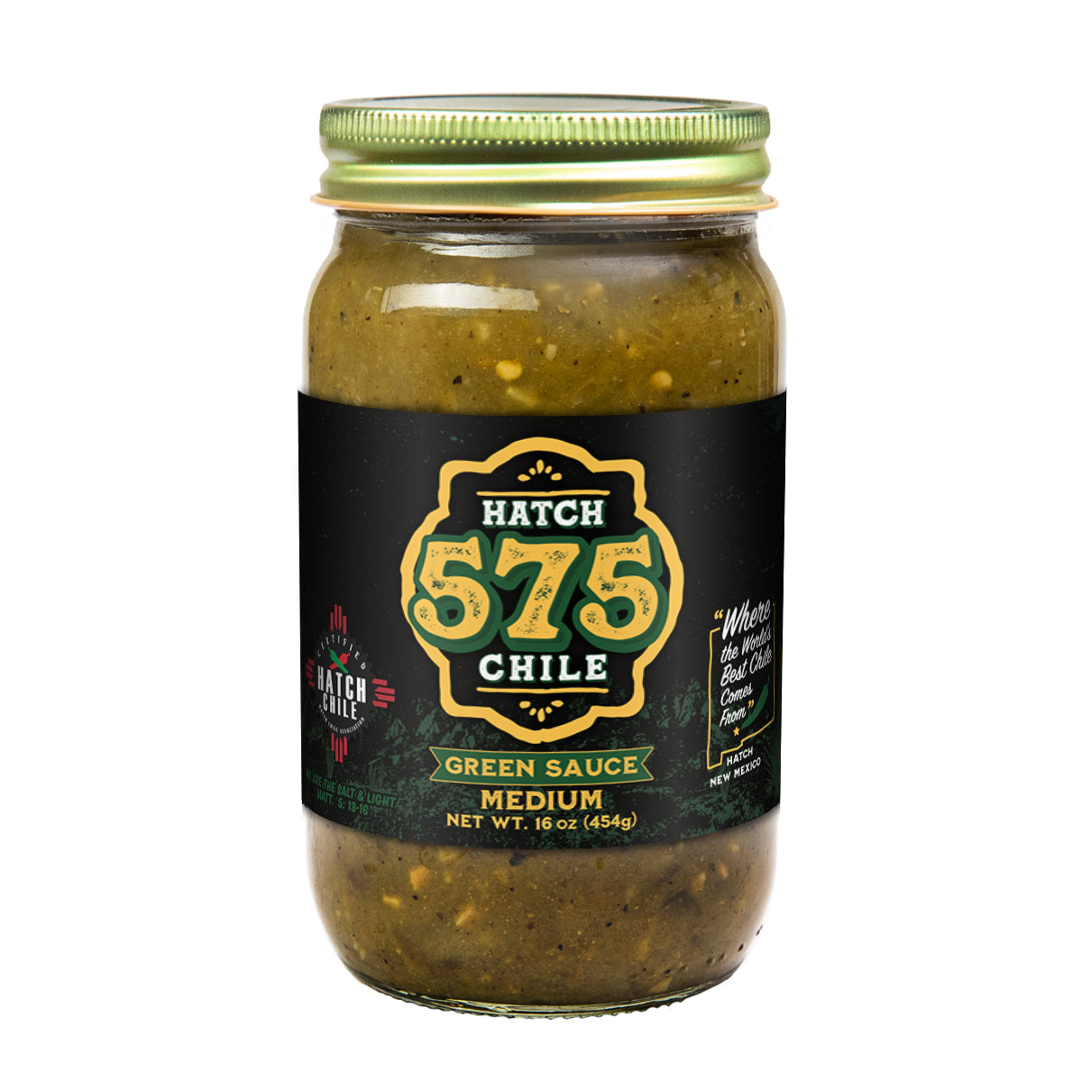 575 Hatch Green Chile Sauce | The Fresh Chile Co Medium 575 Hatch Green Chile Sauce | The Fresh Chile Co Medium