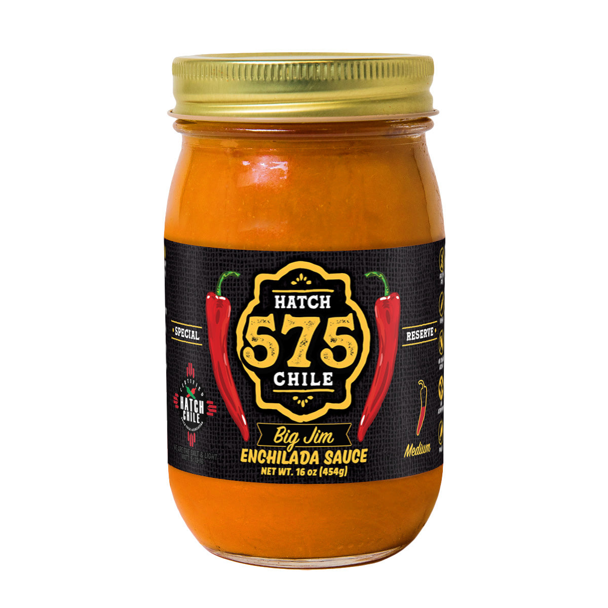 575 Big Jim Hatch Red Chile Enchilada Sauce (Medium)