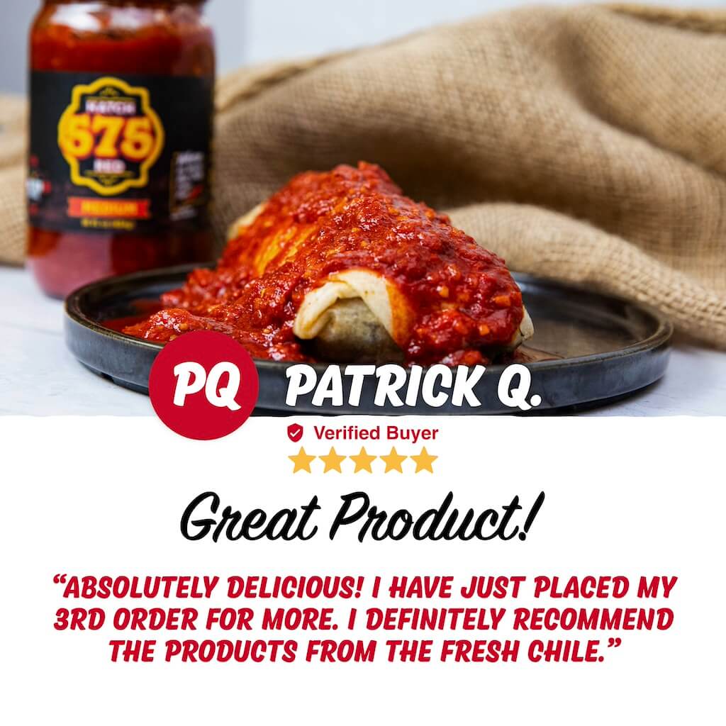 (YP) 575 Hatch Red Chile Sauce - The Fresh Chile Company