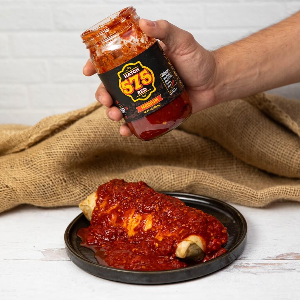 (YP) 575 Hatch Red Chile Sauce - The Fresh Chile Company