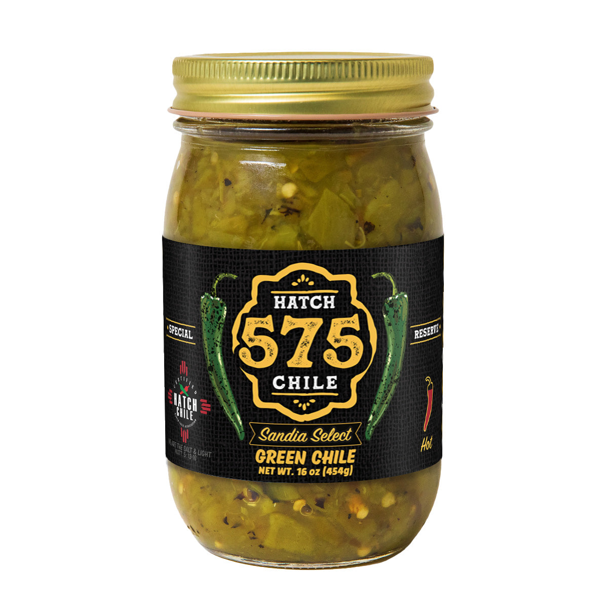 575 Sandia Select Green Hatch Green Chile (Hot)