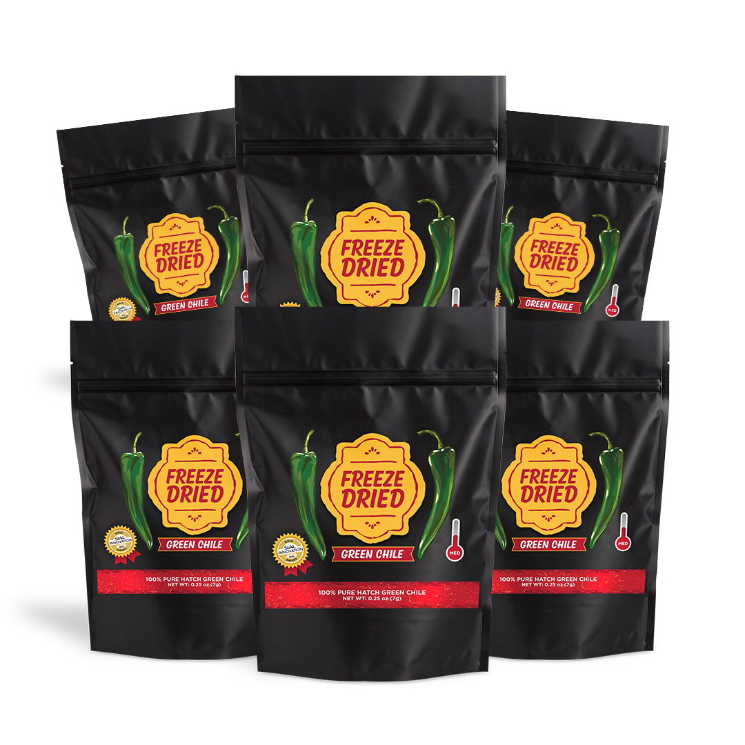 Freeze-Dried Chopped Hatch Green Chile Packs