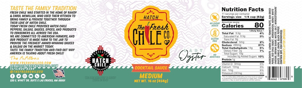 Hatch Chile Cocktail Sauce