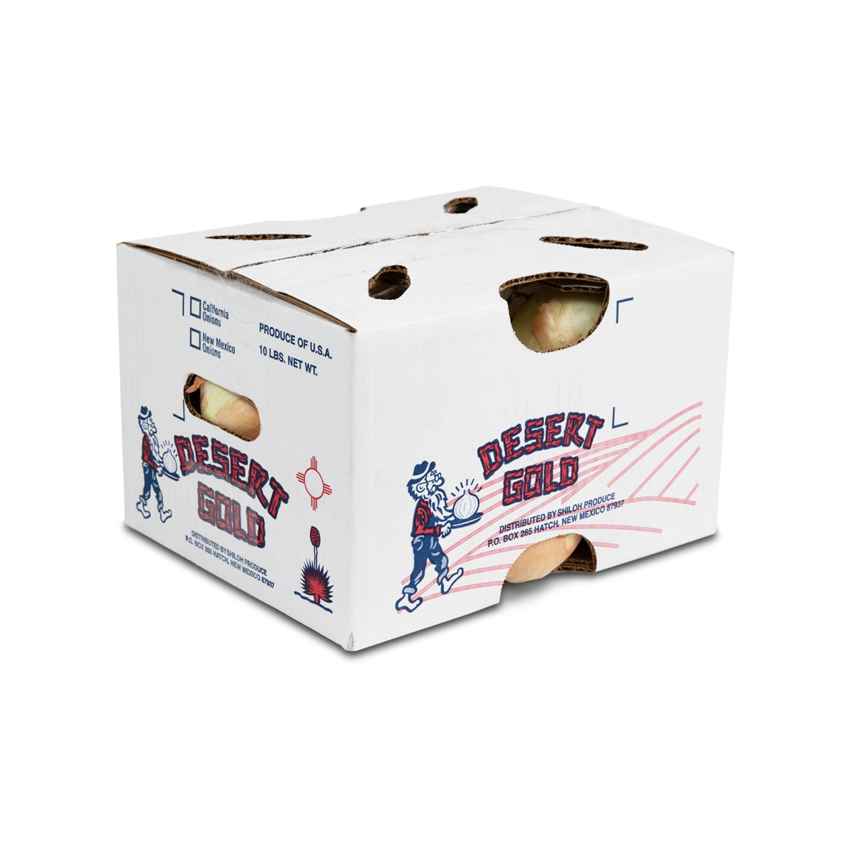 Fresh NuMex Sweet Onions from Hatch, New Mexico – 10lb Box