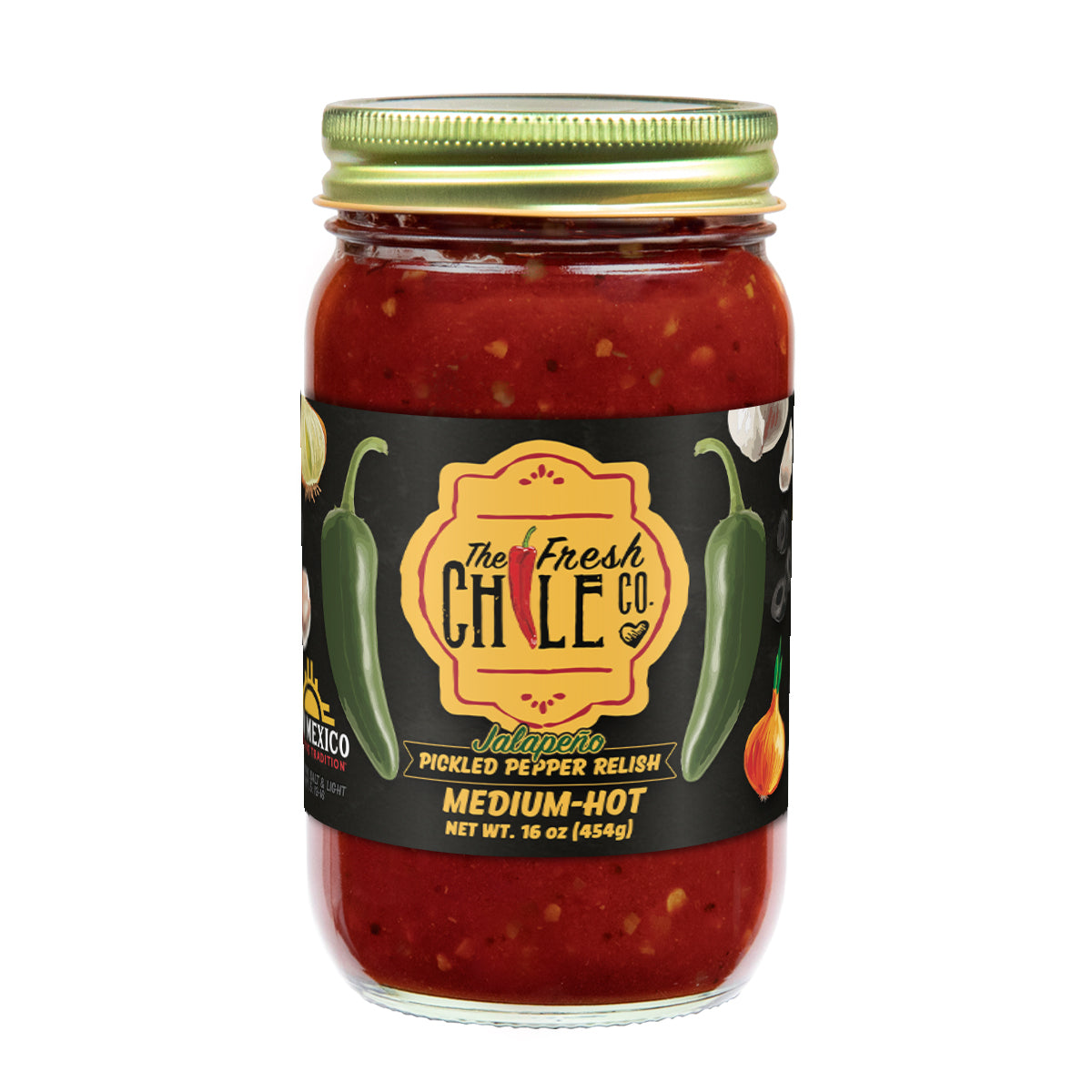 Jalapeño Pickled Pepper Relish | Medium-Hot