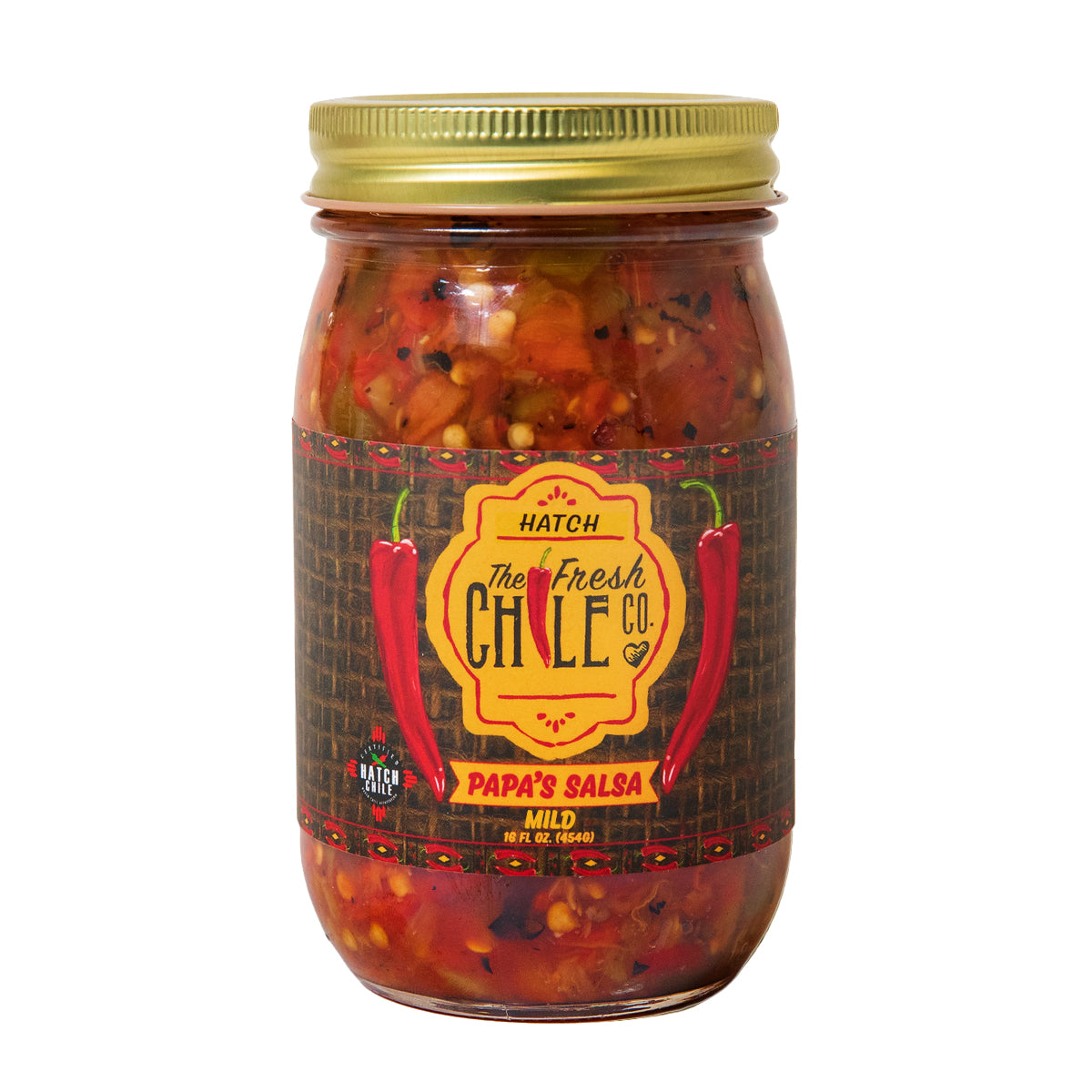 Papa's Chunky Hatch Chile Salsa - The Fresh Chile Company