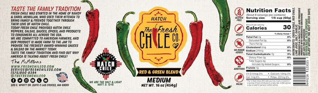 Hatch Red & Green Chile - The Fresh Chile Company