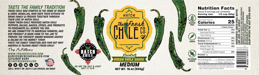 Roasted Hatch Green Chile Sauce