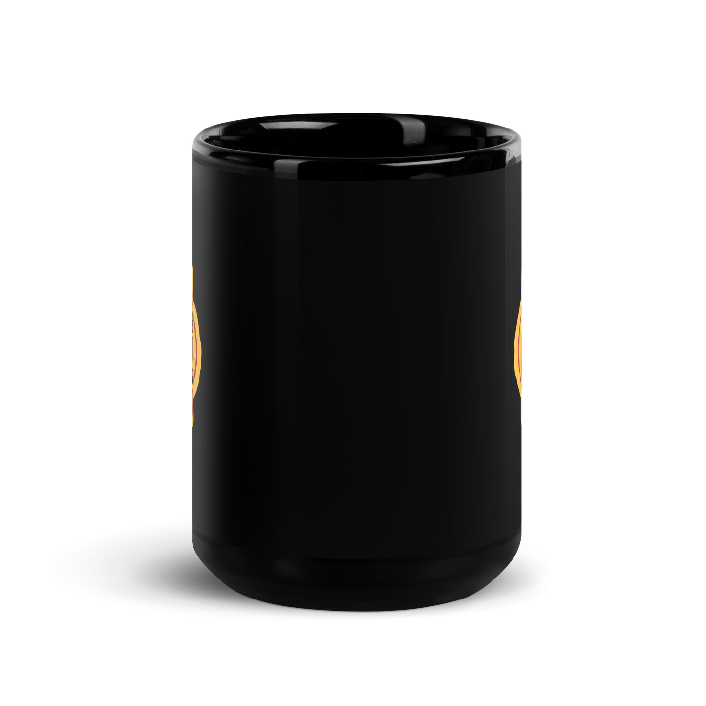 Fresh Chile Black Glossy Mug