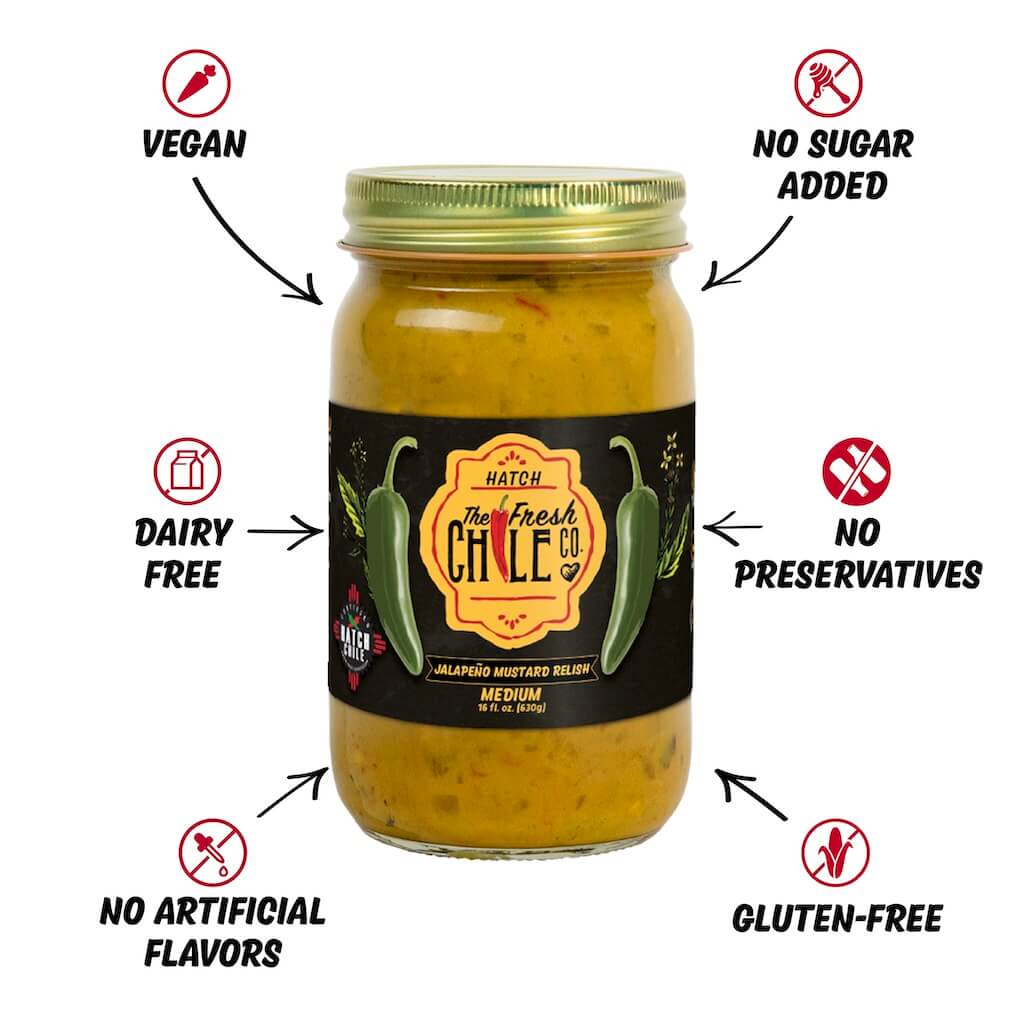 Hatch Jalapeño Mustard Relish