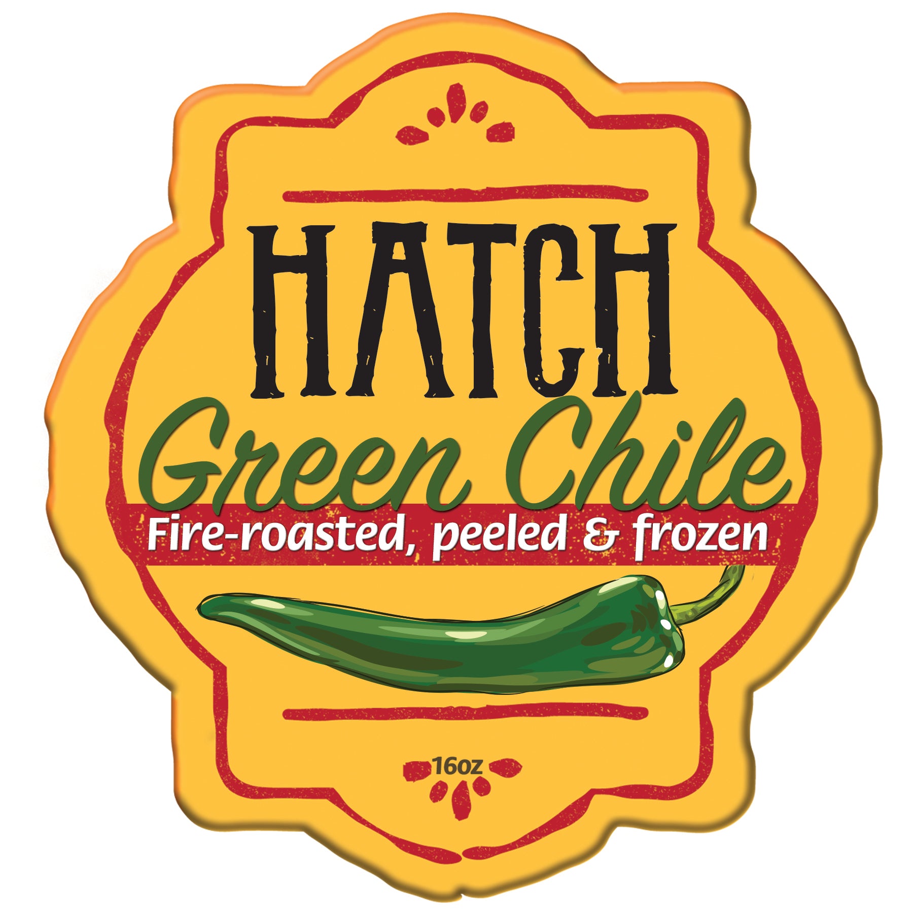 Roasted & Frozen Hatch Green Chile - Mild - The Fresh Chile Company