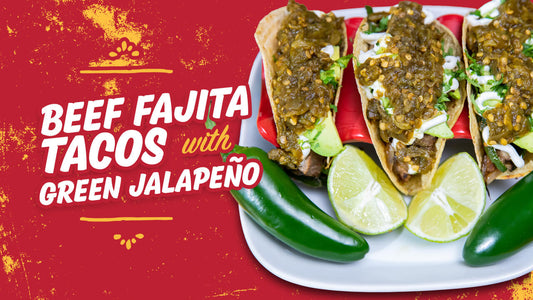 Beef Fajita Tacos with Hatch Jalapeños Recipe