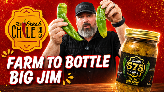 From Field to Bottle | Hand-Harvesting & Roasting Big Jim Hatch Green Chile