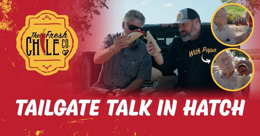 Tailgate Talk in Hatch | Papa’s Salsa & Red and Green Blend