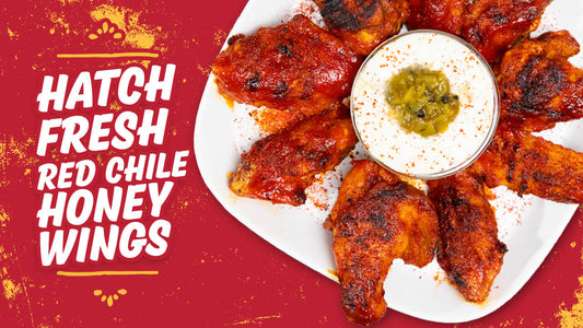 Hatch Red Chile Honey Wings Recipe