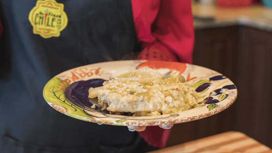 Smothered Hatch Green Chile Pork Chops Recipe