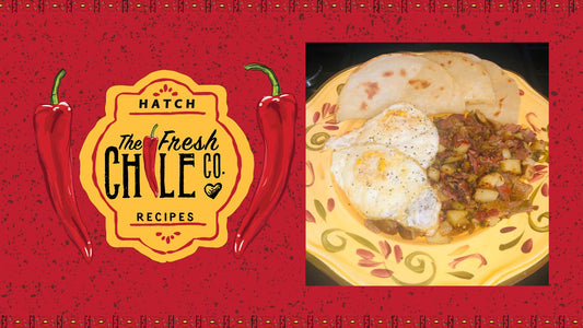 Southwest-Style Corned Beef Green Chile Hash Recipe