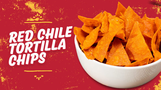 Homemade Red Chile Tortilla Chips Recipe