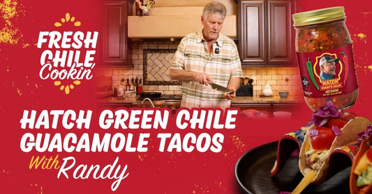 Hatch Green Chile Guacamole Tacos | Fresh Chile Cookin’ with Randy