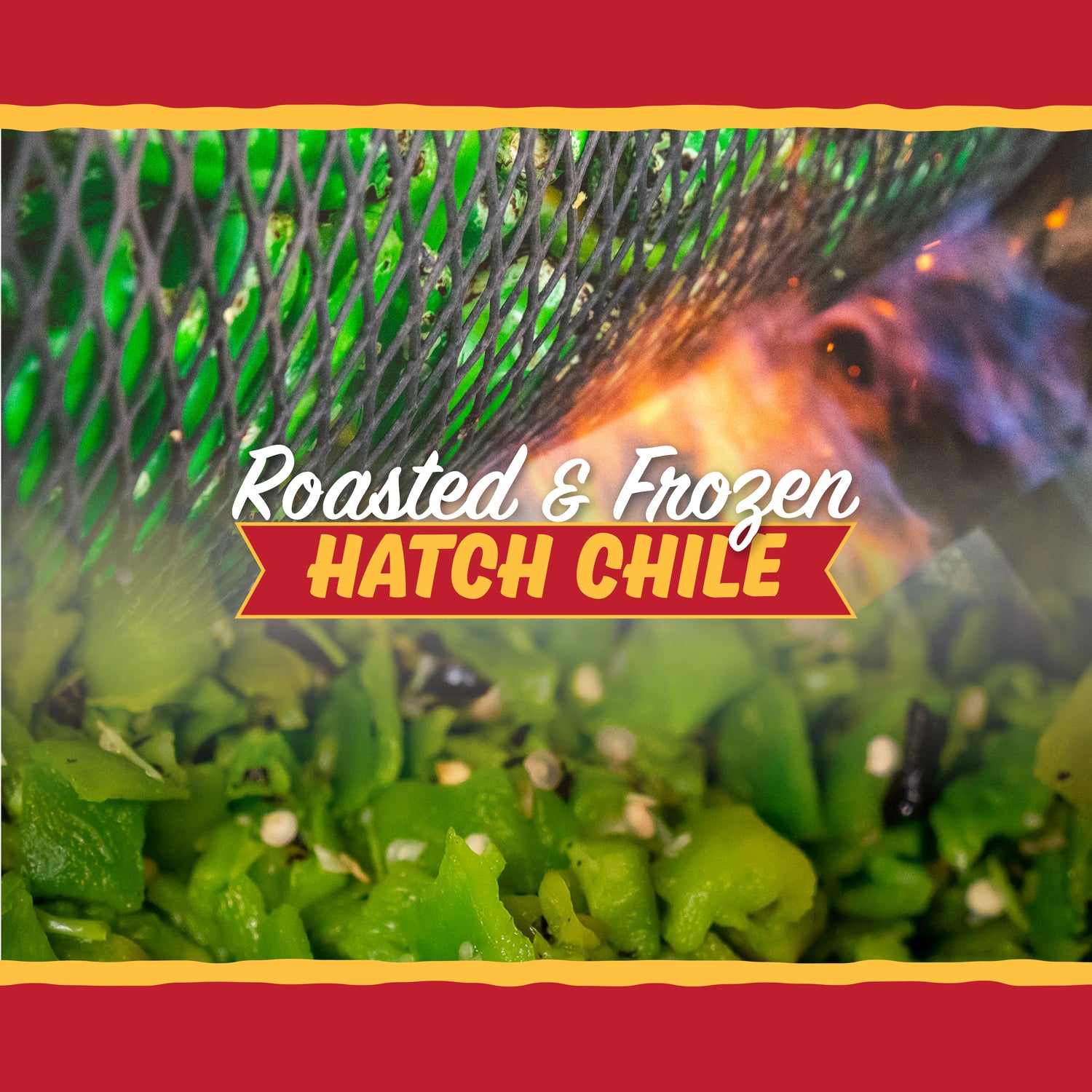 Roasted & Frozen Hatch Green Chile