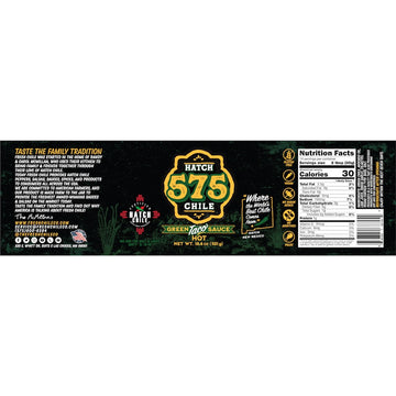 575 Hatch Green Chile | Street Taco Sauce