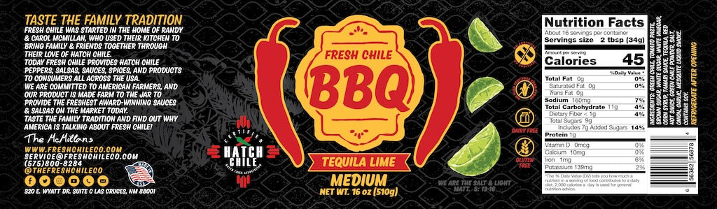 Hatch Tequila Lime BBQ