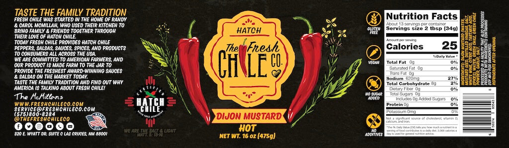 Hatch Chile Dijon Mustard