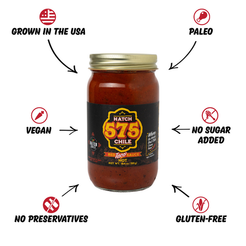 575 Hatch Red Chile | Street Taco Sauce