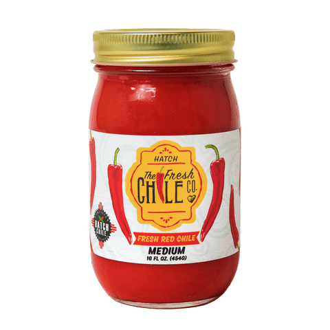 Fresh Hatch Red Chile Sauce jar