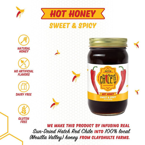 Hatch Hot Honey - Sweet & Spicy | Fresh Chile