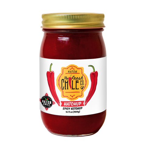 Hatchup Spicy Hatch Red Chile Ketchup bottle