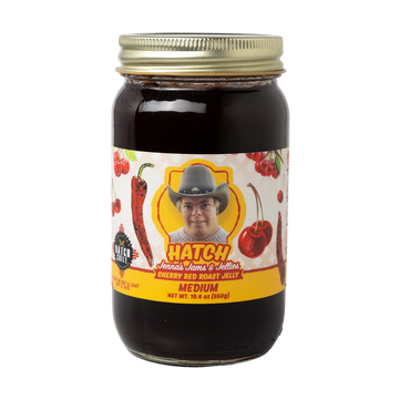 Jenna's Jams & Jellies | Cherry Hatch Red Chile Roast Jelly