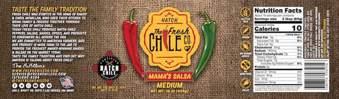 Mama's Blended Hatch Chile Salsa