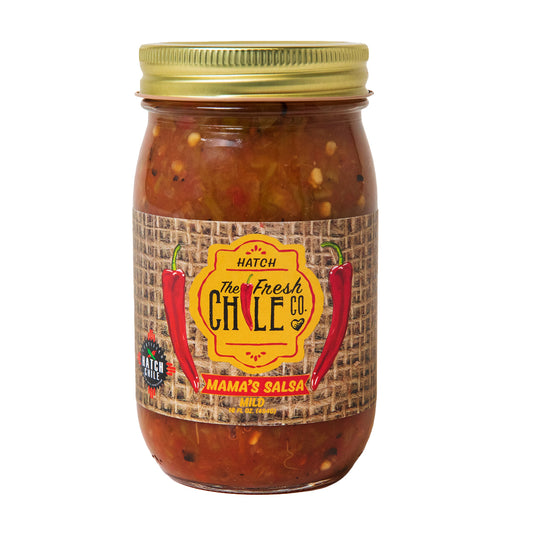 Mama's Blended Hatch Chile Salsa - The Fresh Chile Company