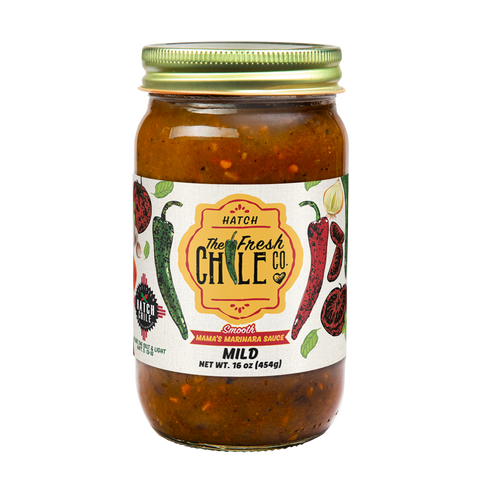 Mama's Marinara Sauce (Smooth Hatch Chile) jar