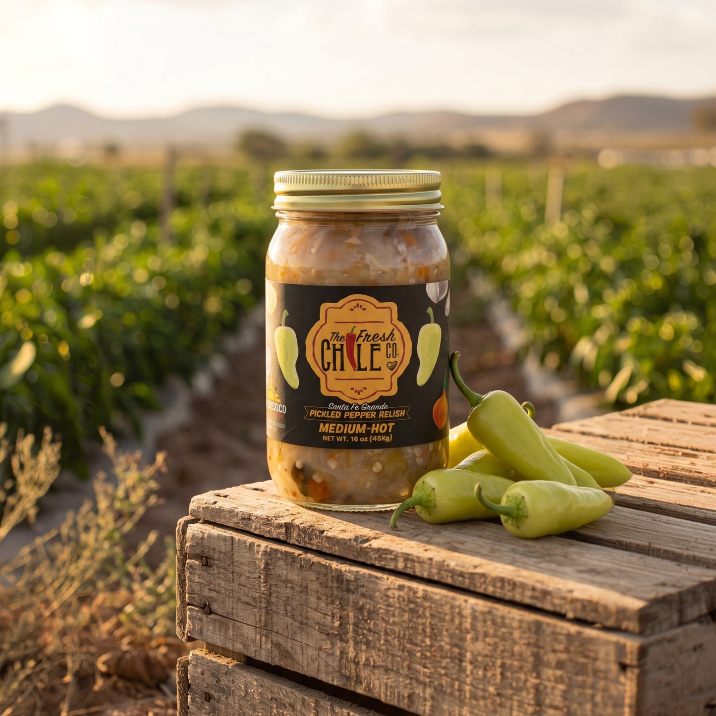 Santa Fe Grande (Pickled Pepper Relish)