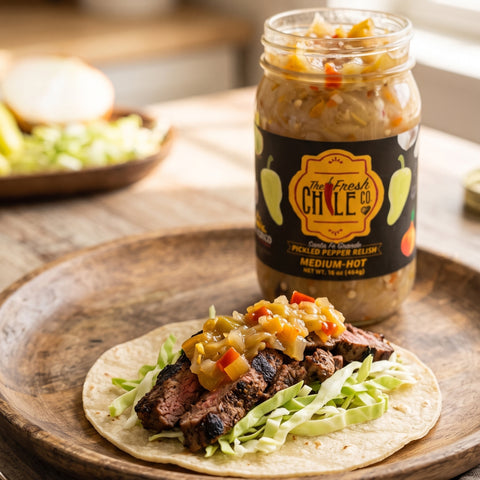 Santa Fe Grande (Pickled Pepper Relish)