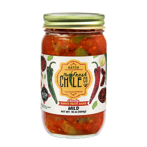 Papa's Pasta Sauce (Chunky Hatch Chile)
