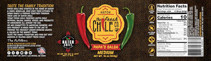 Papa's Chunky Hatch Chile Salsa