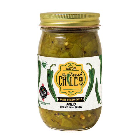 Pure Hatch Green Chile - No Salt - The Fresh Chile Company