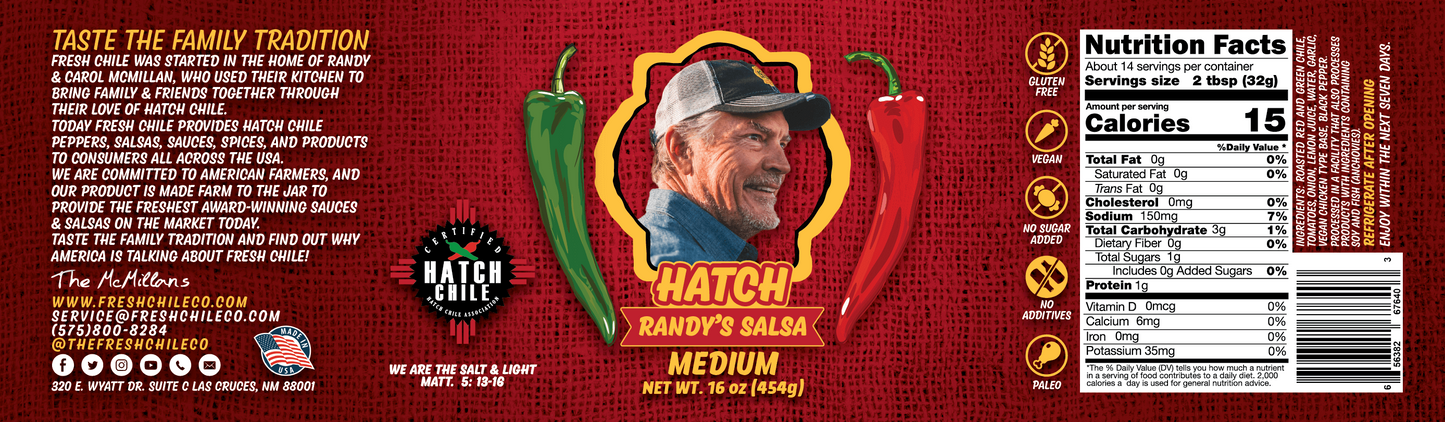 Randy's Hatch Chile Salsa