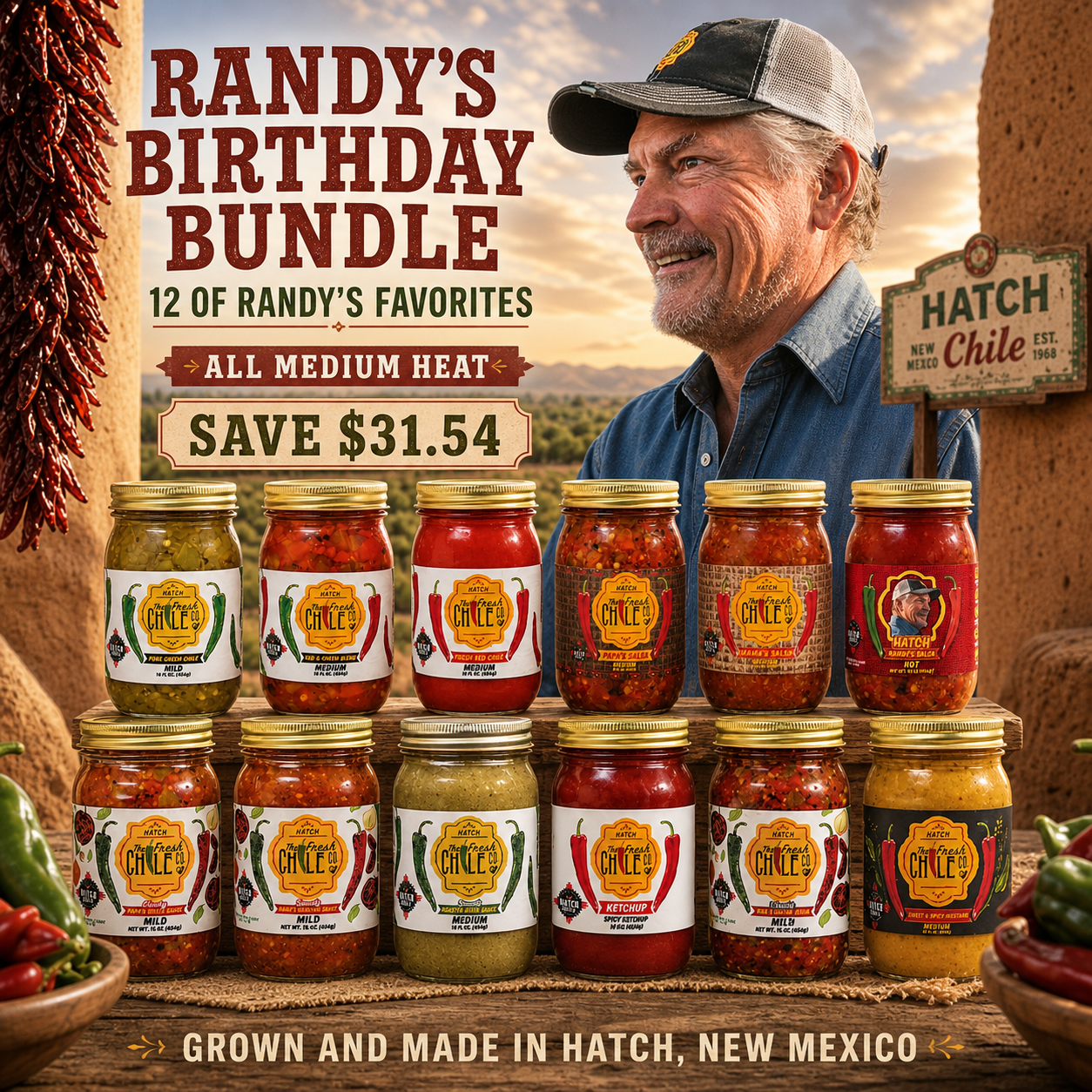 Randy's Birthday Bundle - The Fresh Chile Company