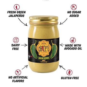 Hatch Jalapeño Salsa Verde | The Fresh Chile Company