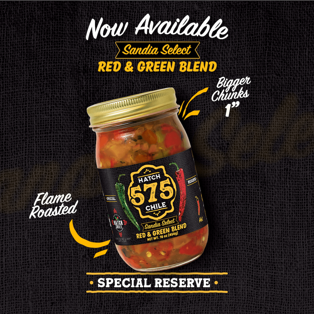 575 Sandia Select Hatch Red & Green Blend Chile (Hot)